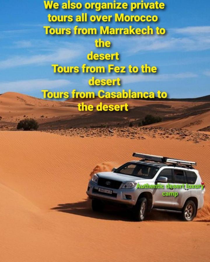 Authentic Desert Luxury Camp Merzouga Dış mekan fotoğraf